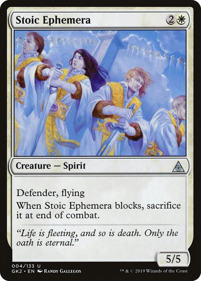 0004 Stoic Ephemera U Ravnica Allegiance: Guild Kits