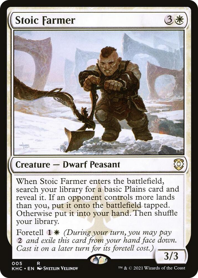 0005 Stoic Farmer R Commander: Kaldheim