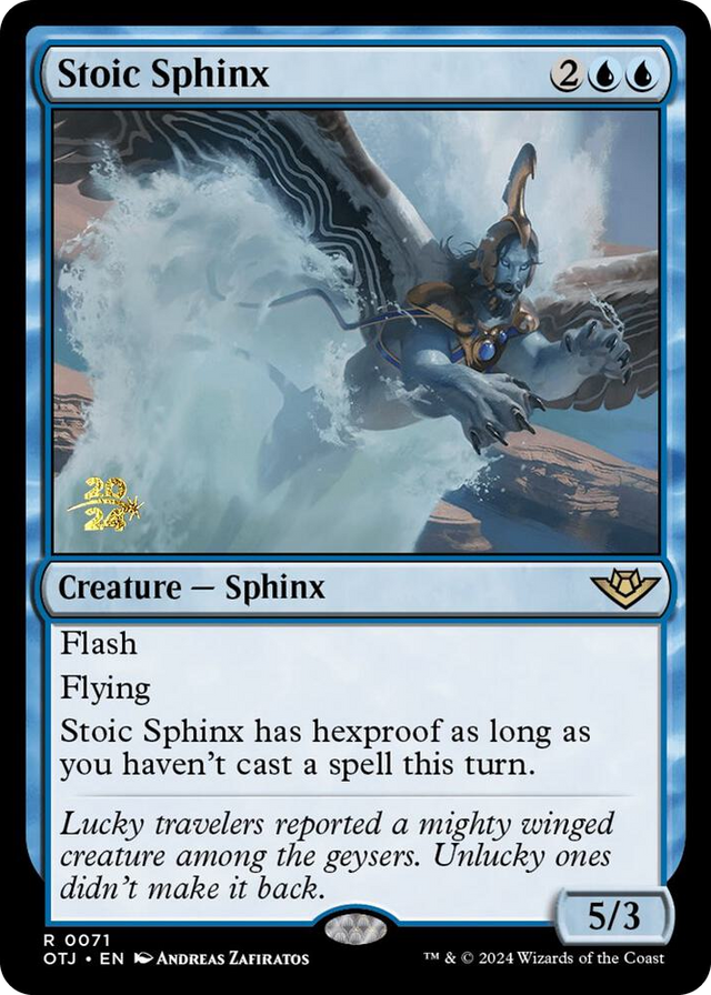 0071 Stoic Sphinx R Prerelease Cards