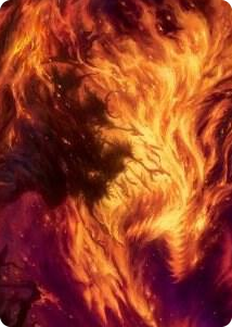 0038 Stoke the Flames Art Card S Art Series: March of the Machine