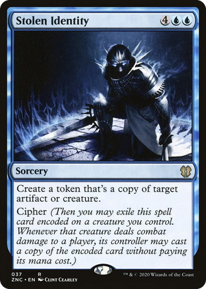 0037 Stolen Identity R Commander: Zendikar Rising
