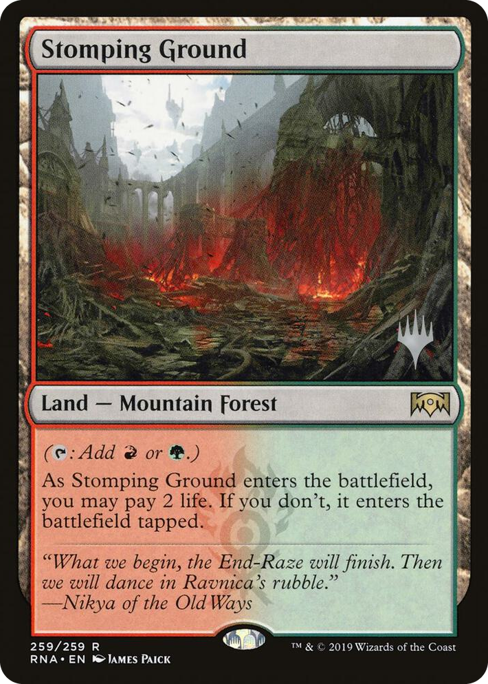 0259 Stomping Ground R Promo Pack: Throne of Eldraine