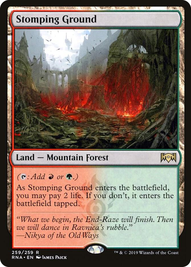 0259 Stomping Ground R Ravnica Allegiance