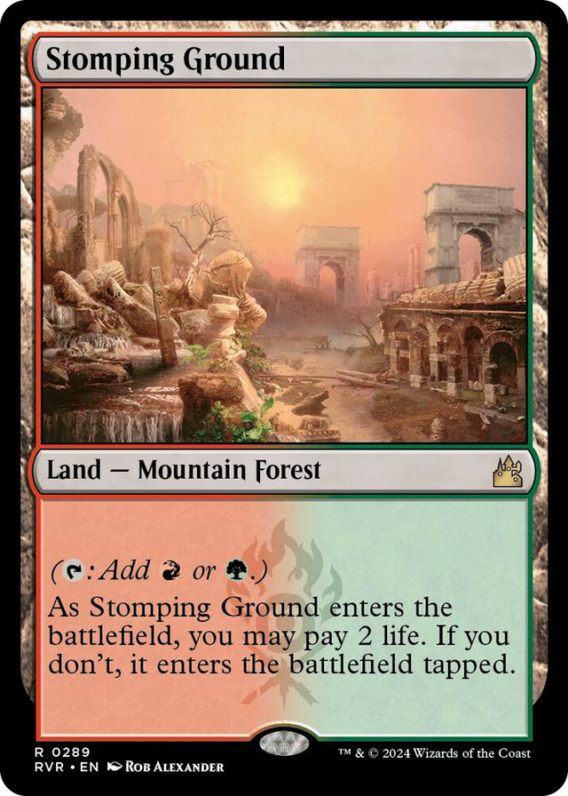 0289 Stomping Ground R Ravnica Remastered
