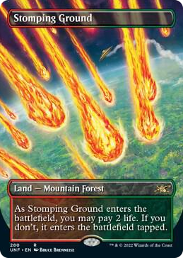 0280 Stomping Ground (Borderless) R Unfinity