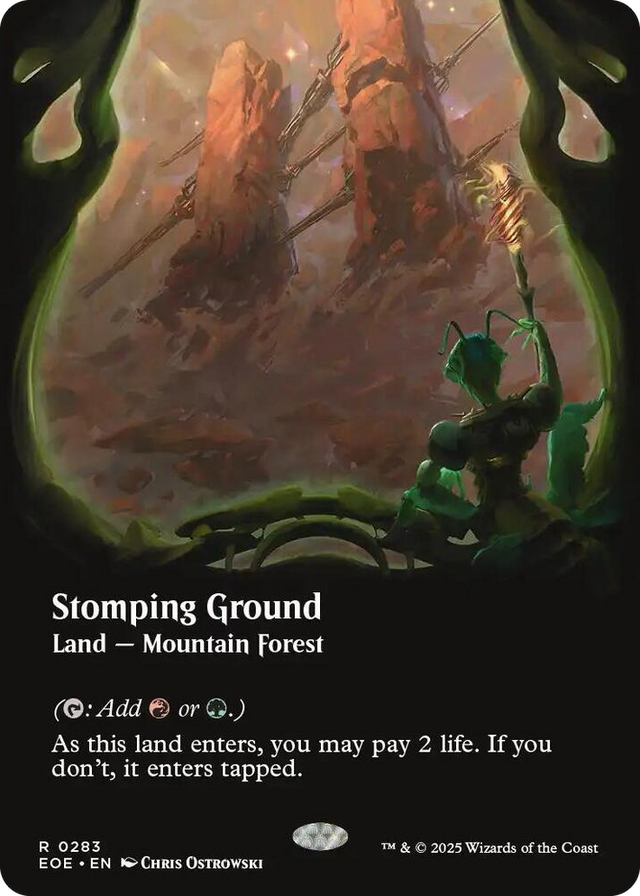 0283 Stomping Ground (Borderless) R Edge of Eternities