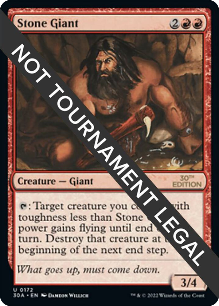 0172 Stone Giant U 30th Anniversary Edition