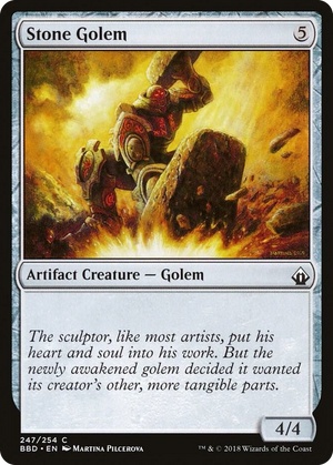 0247 Stone Golem C Battlebond