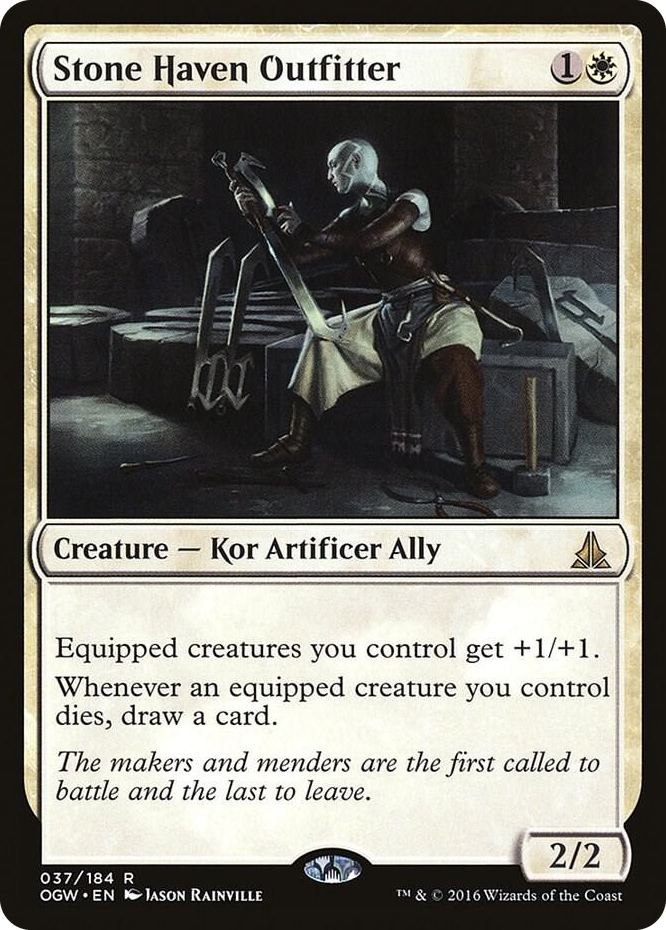 Stone Haven Outfitter #37 R - Oath of the Gatewatch Pokemon card
