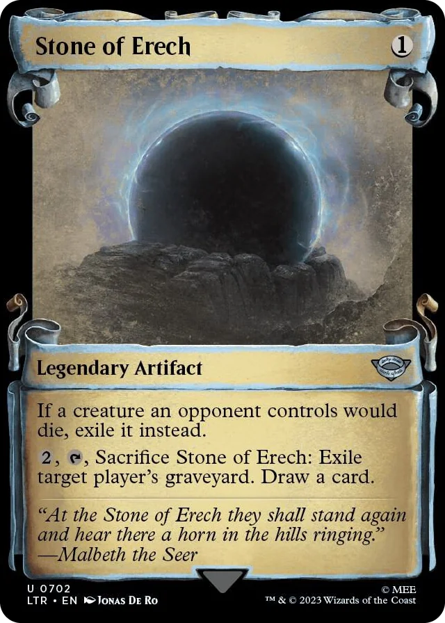 0702 Stone of Erech (Showcase Scrolls) U Universes Beyond: The Lord of the Rings: Tales of Middle-earth