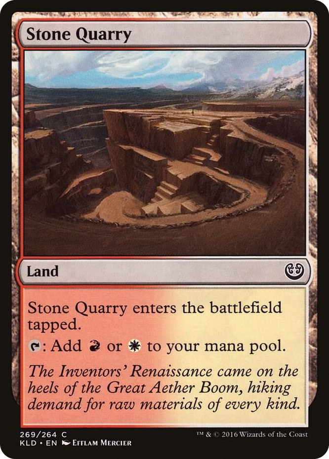 Stone Quarry #269 C - Kaladesh Pokemon card