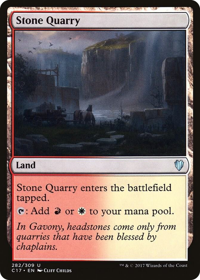 0282 Stone Quarry U Commander 2017