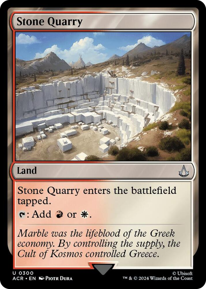0300 Stone Quarry U Universes Beyond: Assassin's Creed