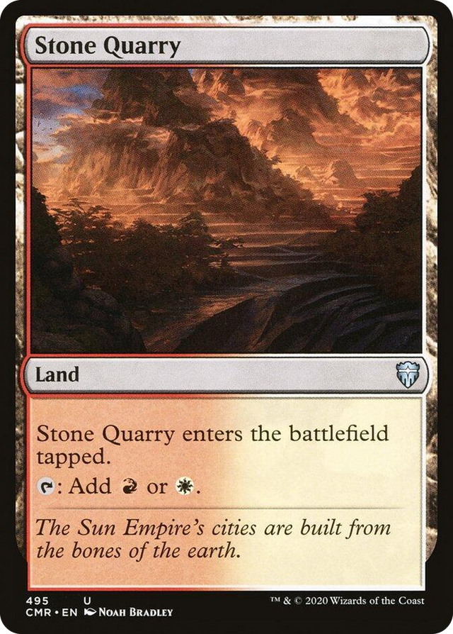 0495 Stone Quarry U Commander Legends