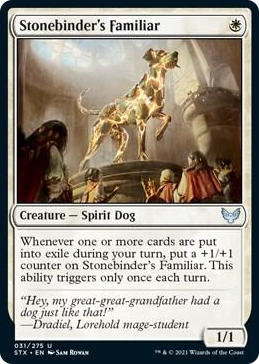 0031 Stonebinder's Familiar U Strixhaven: School of Mages