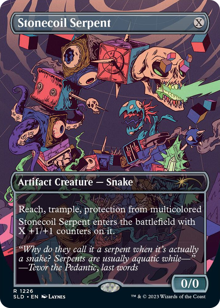 1226 Stonecoil Serpent R Secret Lair Drop Series