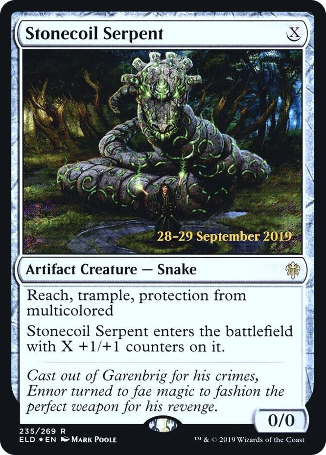 0235 Stonecoil Serpent R Prerelease Cards