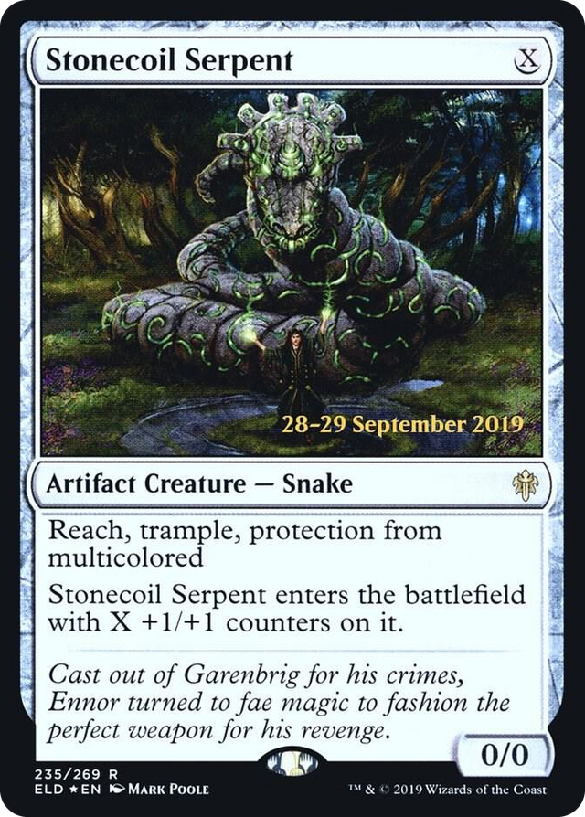 0235 Stonecoil Serpent R Prerelease Cards