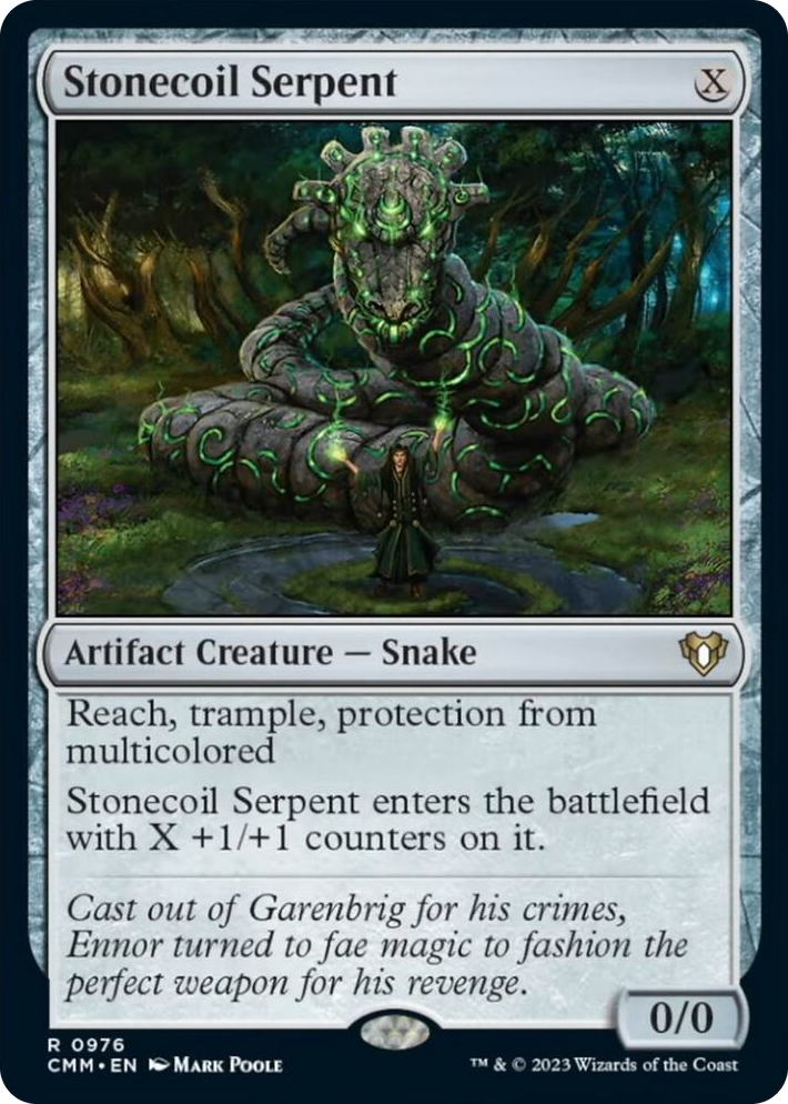 0976 Stonecoil Serpent R Commander Masters
