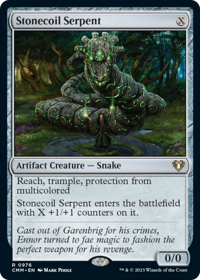 0976 Stonecoil Serpent R Commander Masters