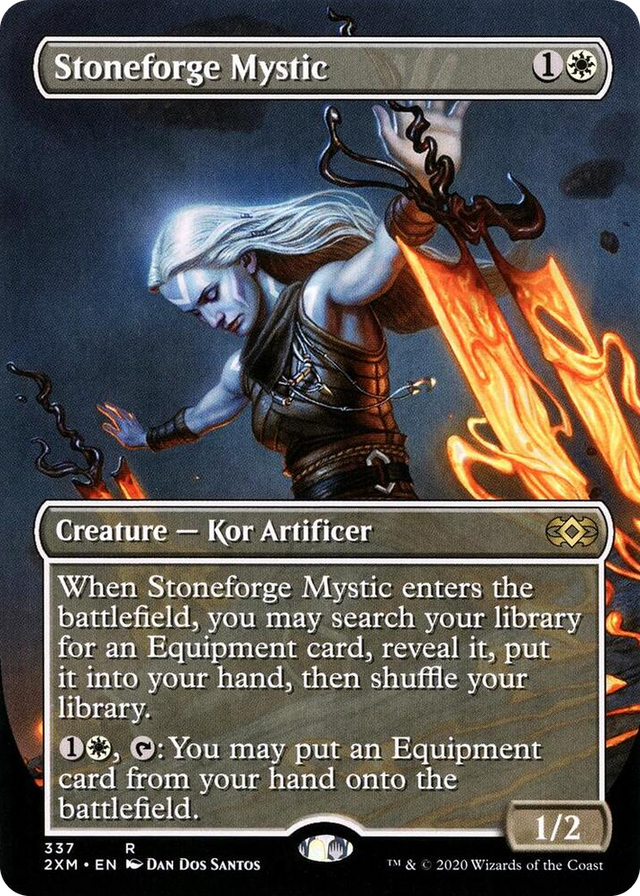 0337 Stoneforge Mystic (Borderless) R Double Masters