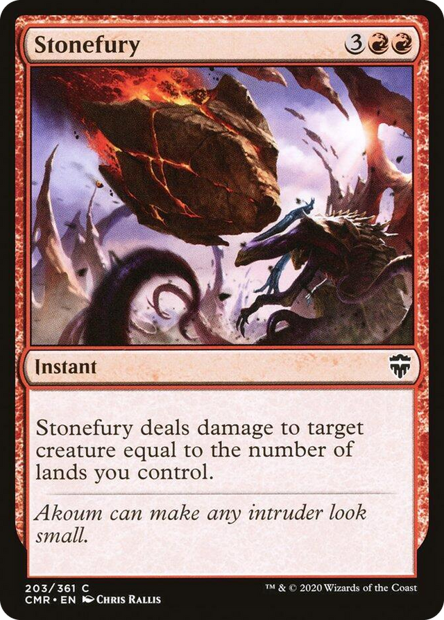 0203 Stonefury C Commander Legends