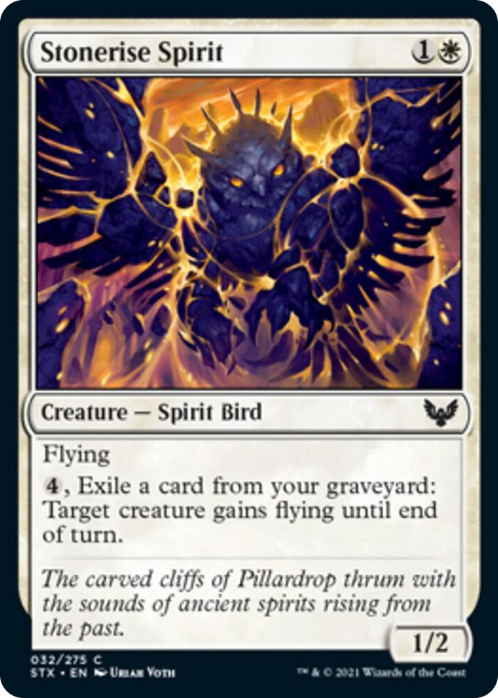 0032 Stonerise Spirit C Strixhaven: School of Mages