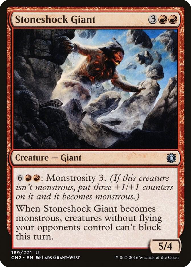 Stoneshock Giant #169 U - Conspiracy: Take the Crown Pokemon card