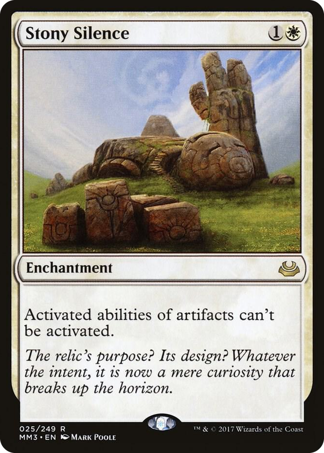 Stony Silence #25 R - Modern Masters 2017 Pokemon card