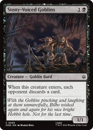 0085 Stony-Voiced Goblins C The Hobbit