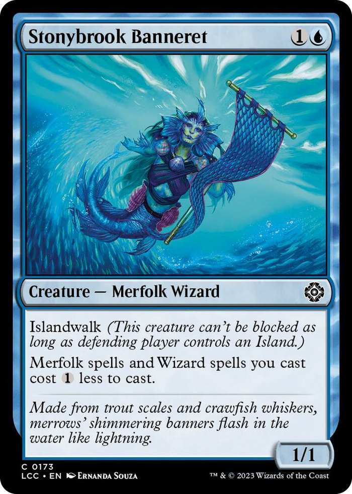 Stonybrook Banneret #173 C - Commander: The Lost Caverns of Ixalan Pokemon card