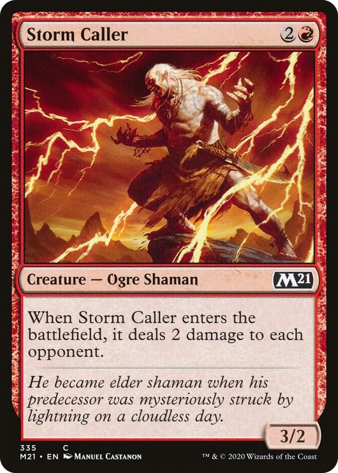 0335 Storm Caller C Core Set 2021