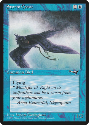 0055 Storm Crow (Flying Left) C Alliances