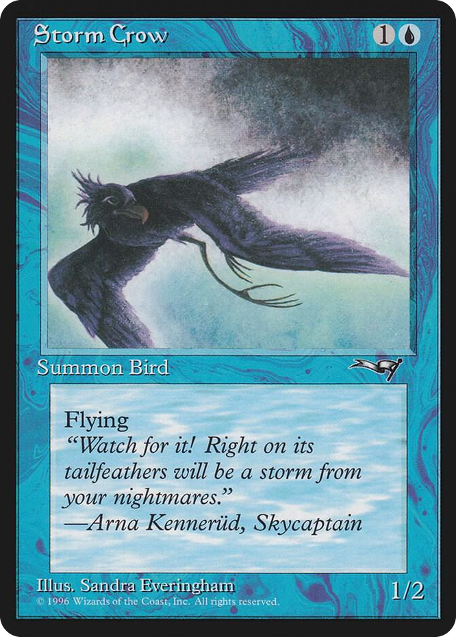 0055 Storm Crow (Flying Left) C Alliances