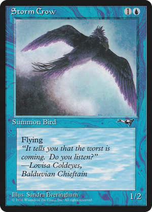 0055 Storm Crow (Flying Right) C Alliances