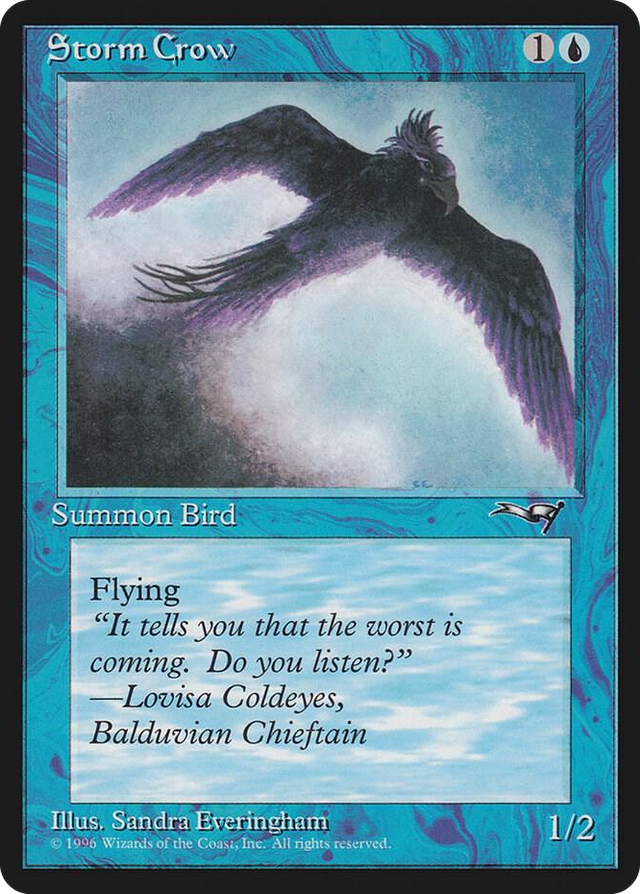 0055 Storm Crow (Flying Right) C Alliances