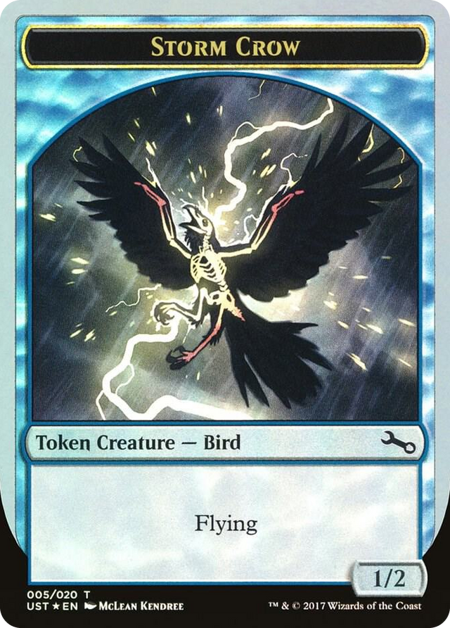 0005 Storm Crow Token T Unstable