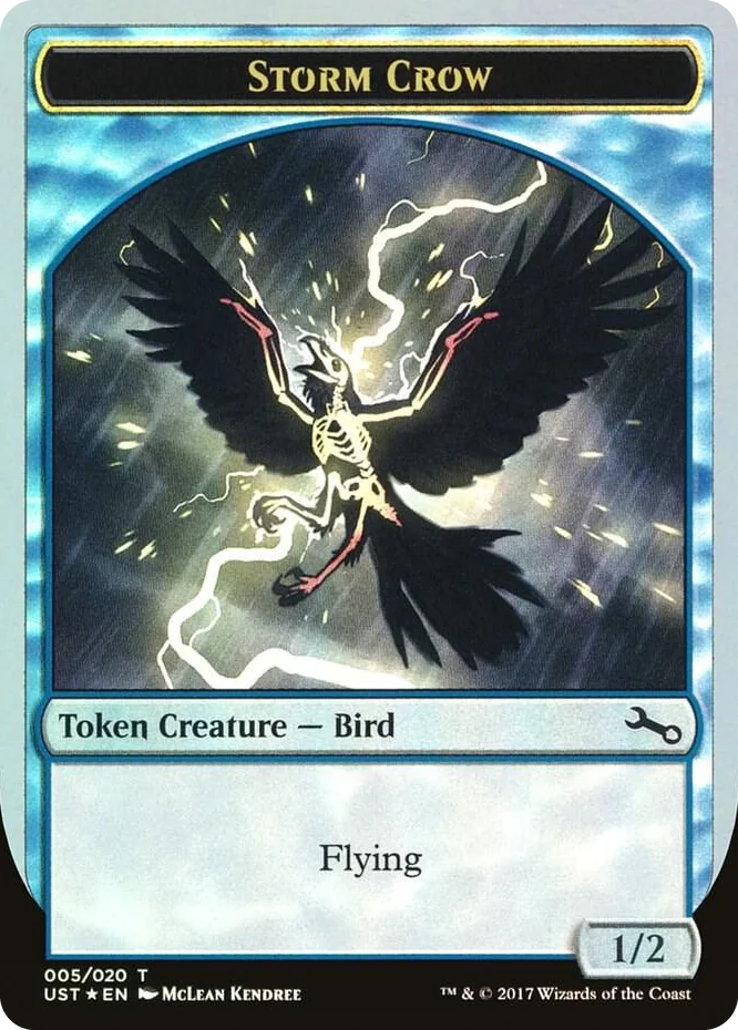 0005 Storm Crow Token T Unstable