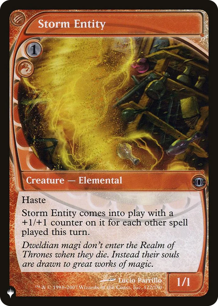 0122 Storm Entity U The List Reprints