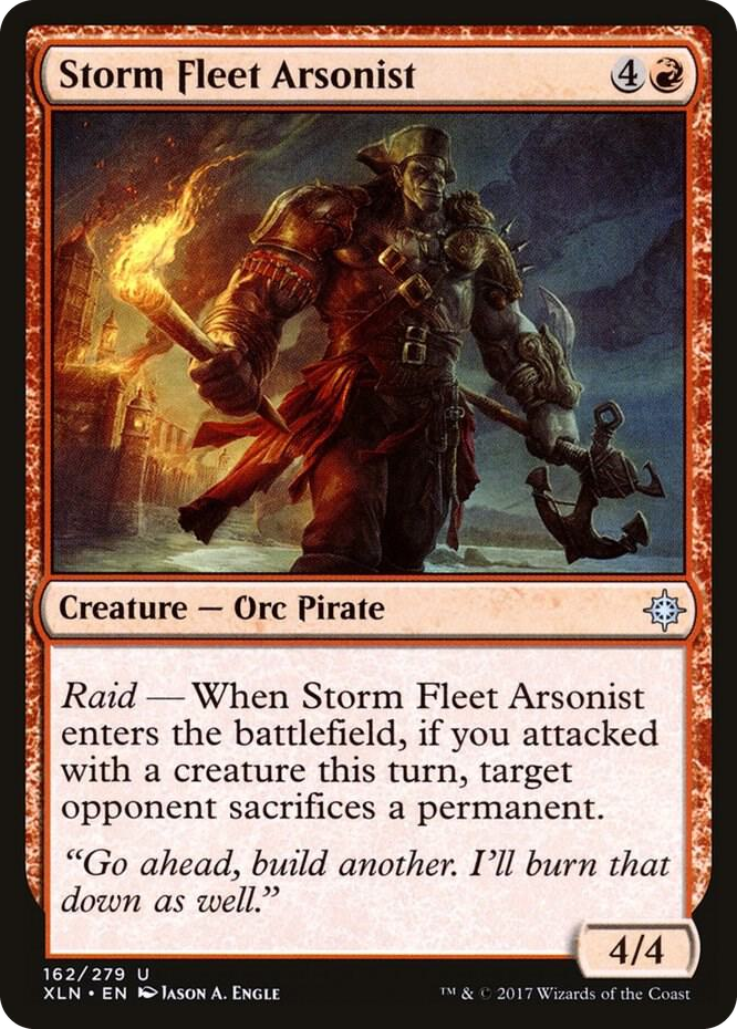 0162 Storm Fleet Arsonist U Ixalan