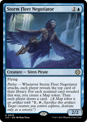 0078 Storm Fleet Negotiator R Commander: The Lost Caverns of Ixalan