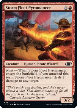 0608 Storm Fleet Pyromancer C Jumpstart 2022