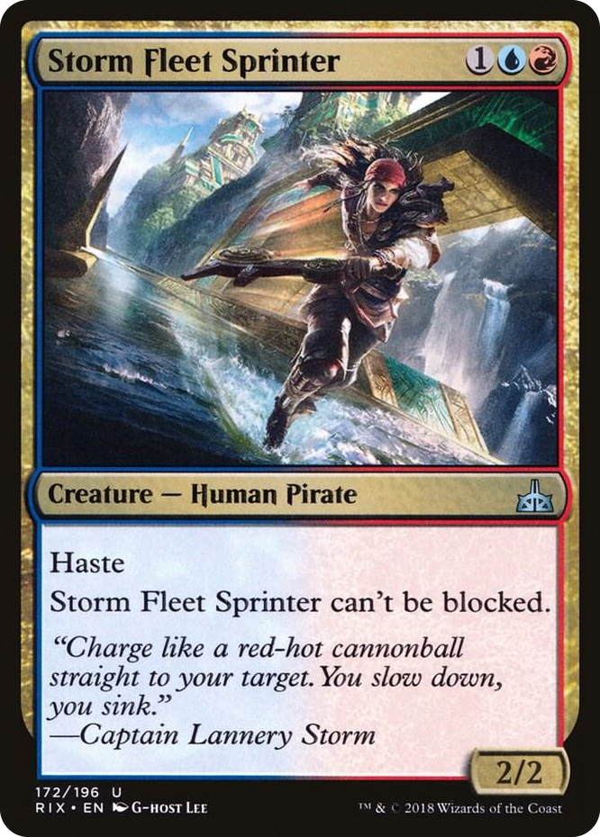 0172 Storm Fleet Sprinter U Rivals of Ixalan