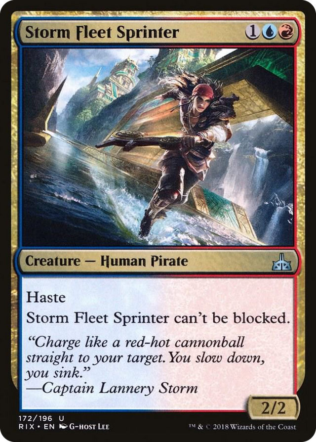 0172 Storm Fleet Sprinter U Rivals of Ixalan