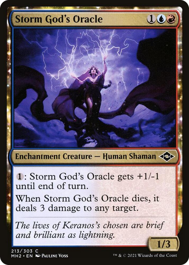 0213 Storm God's Oracle C Modern Horizons 2
