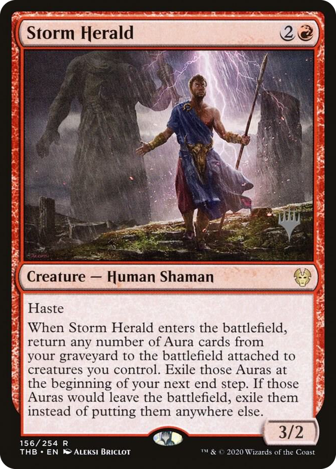 0156 Storm Herald R Promo Pack: Theros Beyond Death