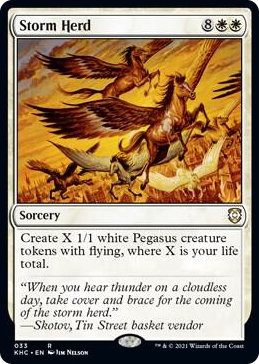 0033 Storm Herd R Commander: Kaldheim