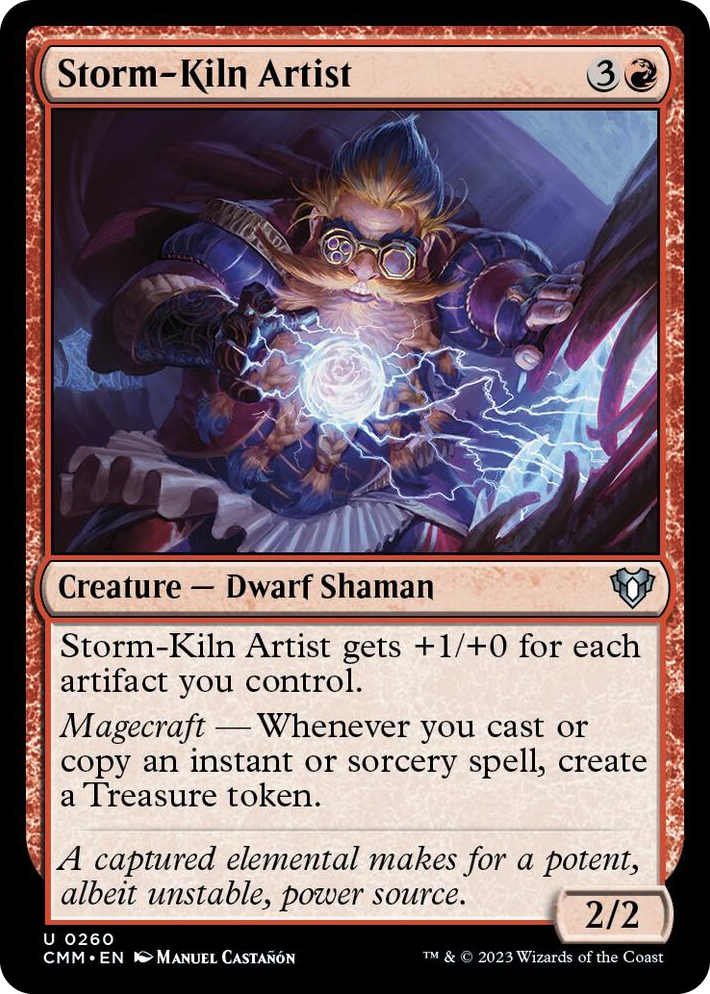 0260 Storm-Kiln Artist U Commander Masters