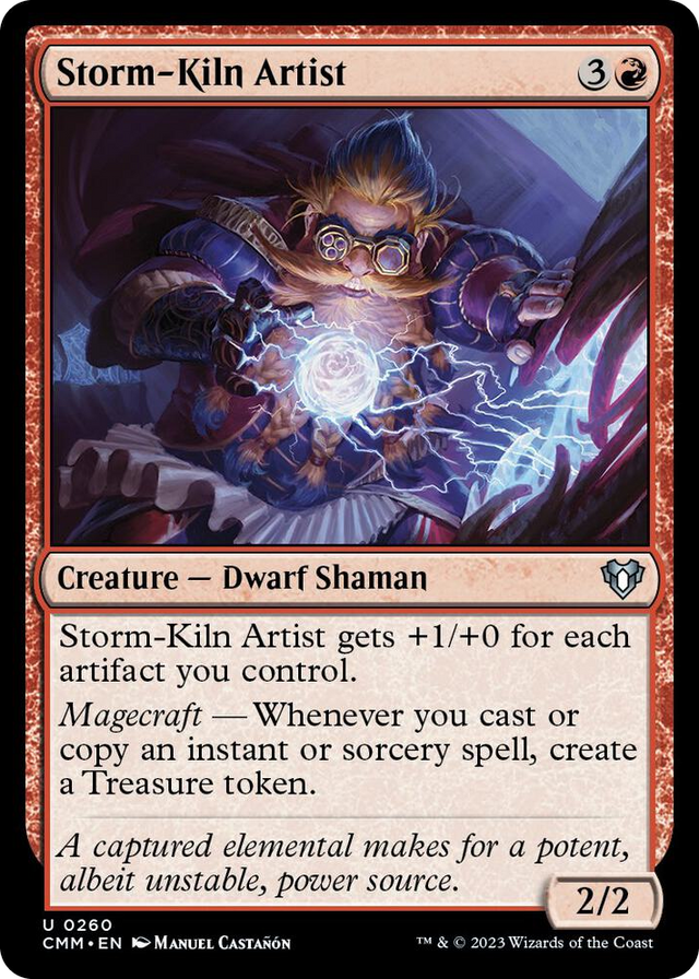 0260 Storm-Kiln Artist U Commander Masters