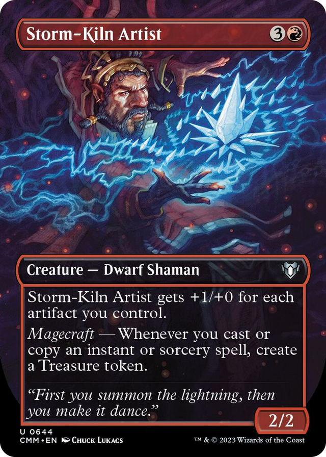 0644 Storm-Kiln Artist (Borderless) U Commander Masters